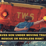 Father Saves Son Under Moving Train: Brave Rescue or Reckless Risk?