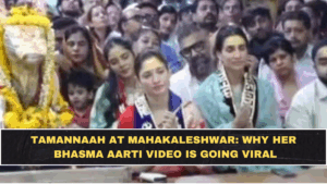 Tamannaah at Mahakaleshwar: Why Her Bhasma Aarti Video Is Going Viral