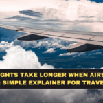 Why Flights Take Longer When Airspace Closes: Simple Explainer for Travellers